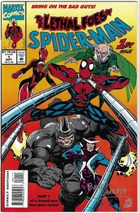 Lethal Foes of Spider-Man #1 MARVEL COMIC BOOK Brad Vancata AUTOGRAPH SIGNED COA - Bild 1 von 3
