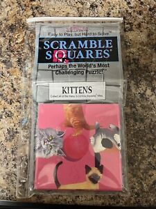 Kittens Scramble Squares 9 Piece Puzzle B. Dazzle Inc Great Condition