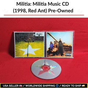 Militia: Militia Music CD (1998, Red Ant) Pre-Owned - Picture 1 of 9