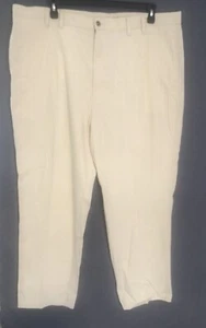 Eddie Bauer Mens Dress Pants Ivory Size 46/33 - Picture 1 of 6