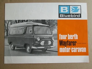 Bluebird Wayfarer motor caravan brochure.Austin.Morris. Morris van brochure.  - Picture 1 of 3