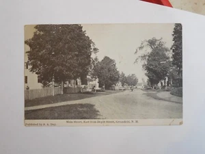 AK E58623 Greenfield, NH Main Street von Depotstraße um 1907-1915 - Bild 1 von 2