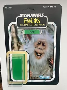 STAR WARS TEEK EWOKS BATTLE FOR ENDOR CUSTOM CARD BACK KIT &ADHESIVE BLISTER - Picture 1 of 3