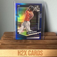 2023 Panini Donruss Blue Foil #131 Jacob Melton 