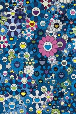 Arte de pared pintura flores lindas pintor japonés Murakami Takashi - PÓSTER 20"x30" Foto 1 de 3