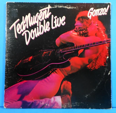 TED NUGENT DOUBLE LIVE GONZO! 2X LP 1978 ORIGINAL  PRESS NICE CONDITION VG/VG!!A - Image 1 of 4