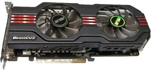 ASUS GTX 560 Ti DirectCU II Nvidia Geforce 1GB GDR5 256 BIT SCHEDA GRAFICA VIDEO - Photo 1/15