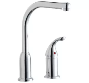 Elkay Everyday LK3000CR Deck Mount Kitchen Faucet with Remote Lever Handle, - Picture 1 of 4