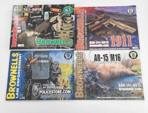 Brownells Catalog LOT of 4 AR 15 M16 1911 & Police Gear #63 2011 Full - Picture 1 of 2