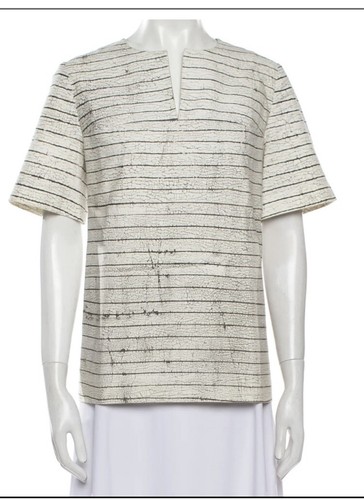 Tunica donna Tory Burch taglia 4 marrone neutro