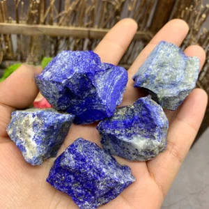 100g Natural Rough Afghanistan Lapis lazuli Crystal Raw Gemstone Mineral Chakra - Picture 1 of 4
