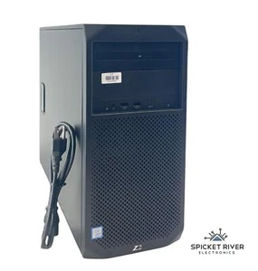 HP Z2 Tower G4 3.6GHz 8-Core i9-9900K 1TB SSD 2TB HDD 32GB RAM Quadro K2200 READ - Picture 1 of 8