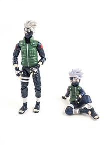 Anime Heroes HATAKE KAKASHI Figure Naurto 6" + Sitting Figure 3" - Picture 1 of 11