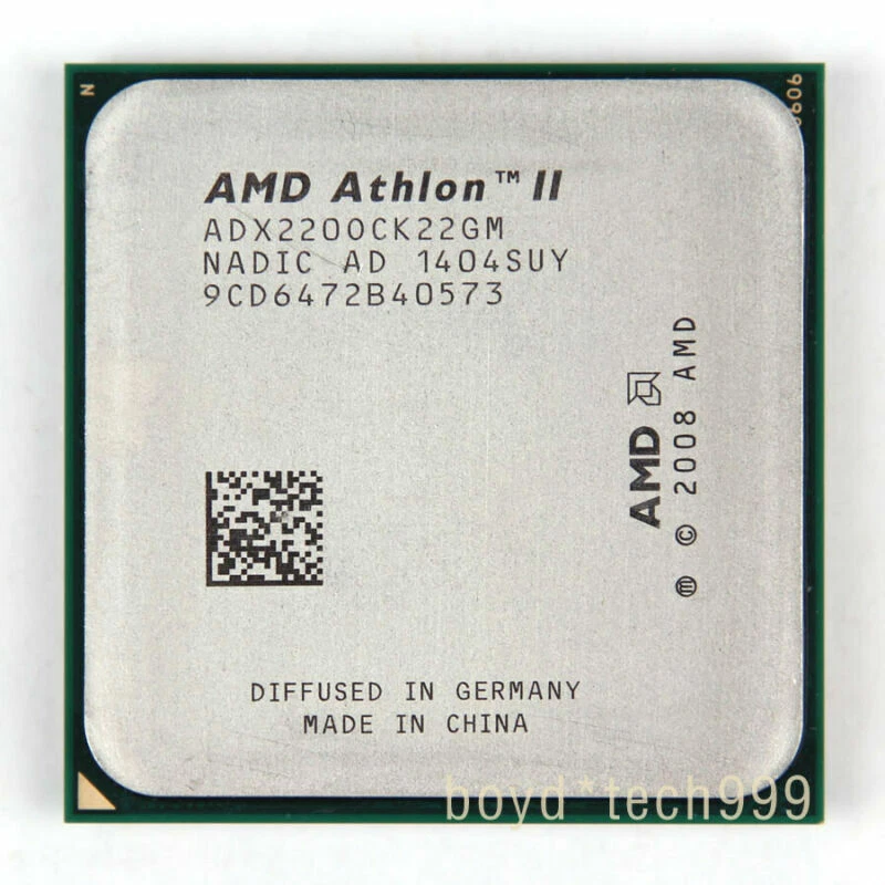 AMD Athlon II X2 220 CPU Processor ADX220OCK22GM 2.8 GHz 533 MHz Socket AM3 - Image 1 of 1