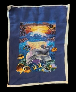 Dimensions The Gold Collection Tenderness At Sunset Finished Cross Stitch Patter - Picture 1 of 4