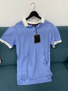 Polo uomo Merc London top Samwell taglia M #10599 - Foto 1 di 3