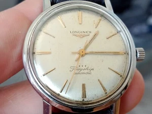 longines Flagship automatico cremagliera acciaio anni 1963 uomo ref. 3104 - Imagen 1 de 15