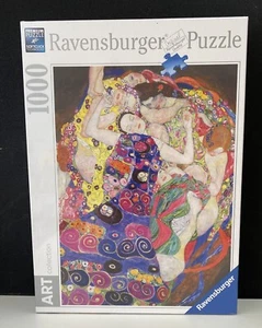 New Sealed Ravensburger 1000 Jigsaw Puzzle Art Collection Klimt la vergine - Picture 1 of 8