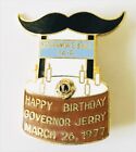 Governors Ball 14P Happy Birthday Governor Jerry 1977 Lions Club Pin Badge (N17)