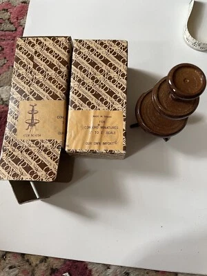 Wooden Three Tiered Dollhouse Plant Stand - Изображение 1 из 4