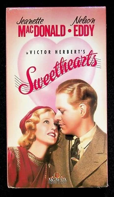 Sweethearts (1938) 1st MGM Technicolor Film 1989 VHS Factory Sealed Watermarked - Image 1 of 4