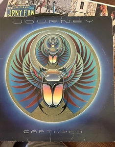 JOURNEY LIVE Captured 2X LP Gatefold AL37017 (VINYLS VG/ JACKET VG) - Picture 1 of 5