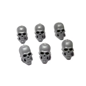 Citadel Basing HUMAN SKULLS x 6 (B) Warhammer 40K / Age of Sigmar - Picture 1 of 1