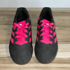 Adidas Kids Goletto VI Firm Ground Soccer Cleats Black/Pink Girl 11 K Athletic