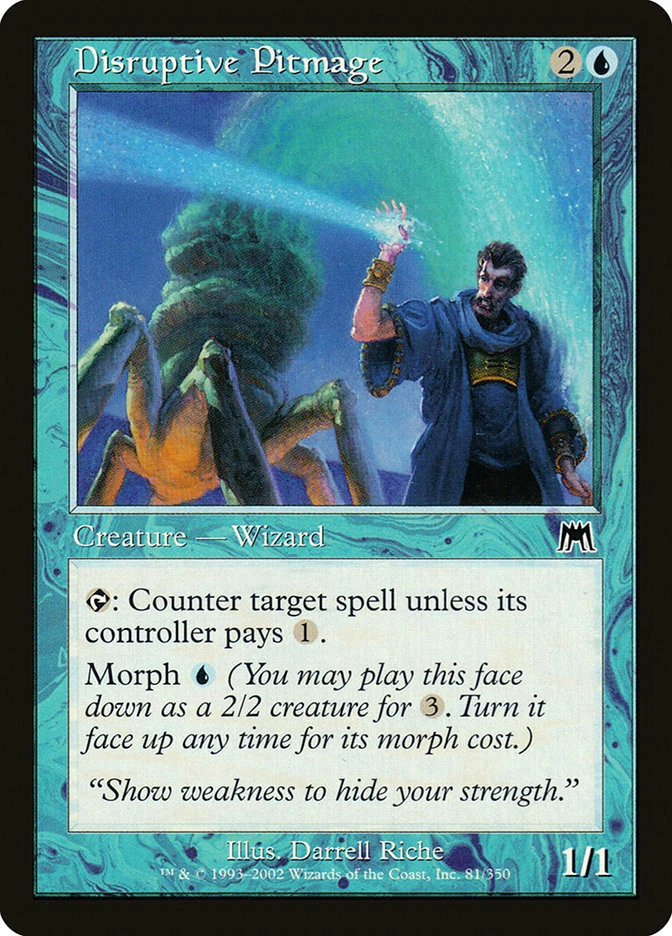 1x Disruptive Pitmage - LP - Onslaught  - SPARROW MAGIC mtg - Image 1 of 1