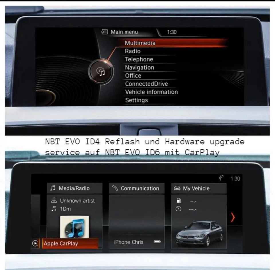 iDrive ID4 to ID6 Software Update  für Alle BMW / MINI mit Navi Pro Bj 2015/16 - Bild 1 von 4