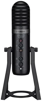 YAMAHA AG01 B Black Live Streaming Podcasting USB Microphone AG01B - Image 1 of 4