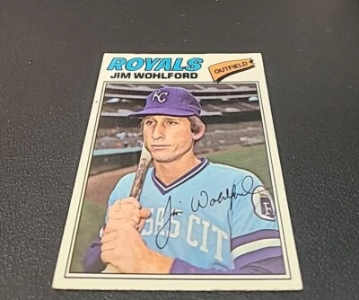 1977 Topps - #622 Jim Wohlford - Image 1 of 2