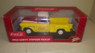 JOHNNY LIGHTNING 1/18 1955 CHEVY PICKUP COCA COLA WHITE LIGHTNING  - Image 1 of 4