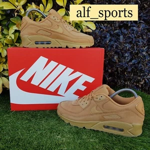❤ BNWB & Authentic Nike ® Air Max 90 Premium Flax Wheat Trainers in UK Size 7 - Bild 1 von 16