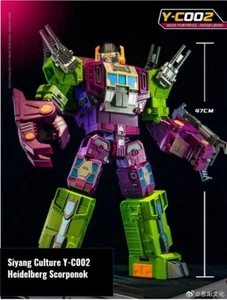 TRANSFORMERS Scorponok 3P MP G1 SIYANG CULTURE Y-C002 Heidelberg MISB PRE ORDER - Picture 1 of 8