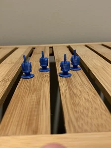 Middle Finger Charms For Crocs, 3D Printed Pack Of 4 - Picture 1 of 4
