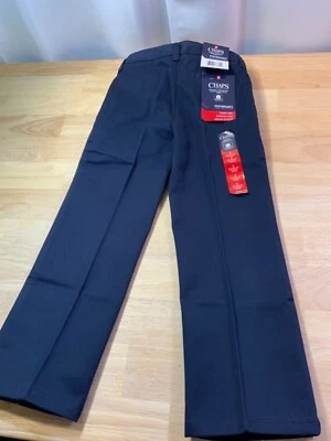 New Boy’s Chap’s School Approved Performance Pants Sz 5 in Navy Blue* Foto 1 de 4
