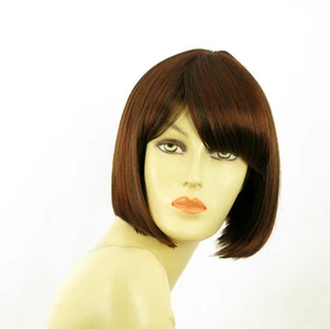 short wig for women dark brown copper intense ref: MAIA 322 PERUK - Imagen 1 de 8