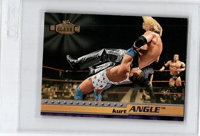 2001 WWF Fleer Clash  Kurt Angle #22 - Image 1 of 2