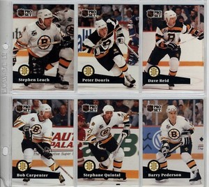 Hockey 1991-92 Pro Set "French" Cards Choose Upick from list (346-504)