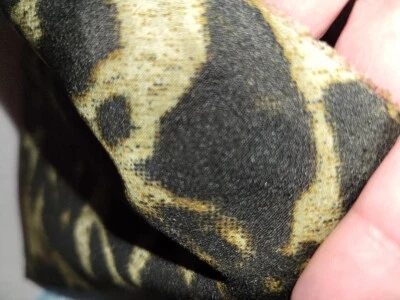 Chiffon Fabric Black Camo. Pre-cut at 1yd - Image 1 of 2