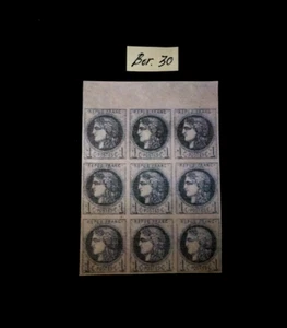 ~ FRANCE CERES / ESSAY - COLOUR & PAPER TRIAL / BORDEAUX EXPERIMENT PRINT-BOR 30 - Picture 1 of 2