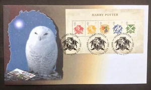 GB QEII Buckingham 2007 Harry Potter Hoja en Cubierta del Primer Día Gryffindor S/H/S - Imagen 1 de 2