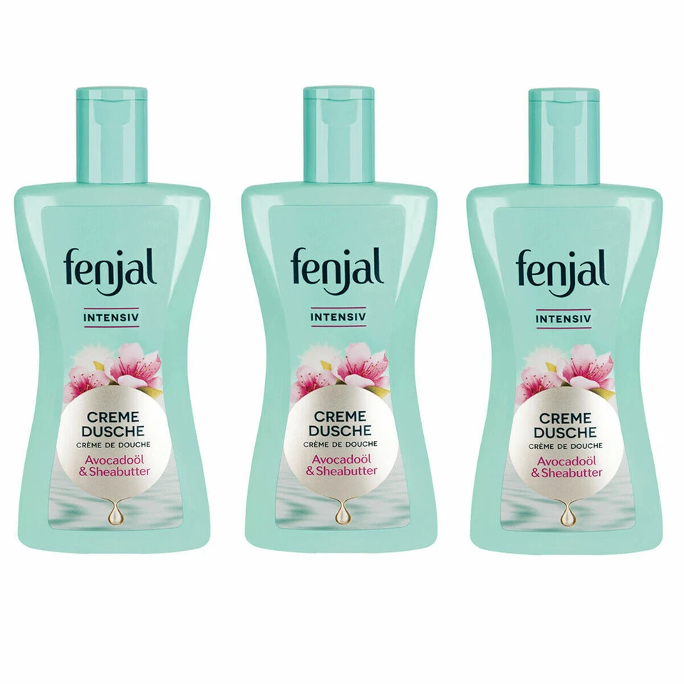 ✅ Fenjal Creme Dusche Intensiv Duschgel Avocado Öl und Sheabutter 3x 200ml ✅ - Bild 1 von 1