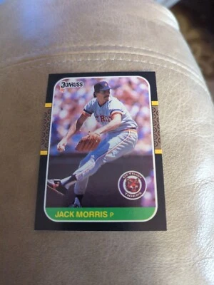 1987 Donruss Jack Morris Detroit Tigers #173 - Image 1 of 2