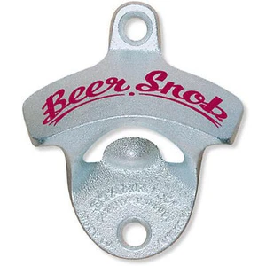 Wall Mount Bottle Opener - 'Beer Snob' - Picture 1 of 1