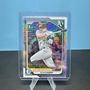 2024 Bowman - Chrome Prospects Ryan Lasko #BCP-105 Mojo Refractor (RC) - Imagen 1 de 2