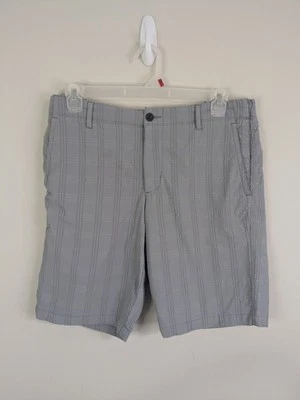 Pantalones Cortos Tommy Bahama Seersucker Para Hombre 34 Gris Elástico Playa Nylon Informales Foto 1 de 4