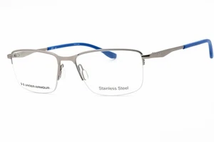 UNDER ARMOUR UA 5039/G 9T9 Eyeglasses Matte Ruthenium Blue Frame 52mm - Picture 1 of 4