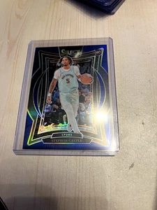 STEPHON CASTLE 2024-25 SELECT CONCOURSE ROOKIE BLUE PRIZM SPURS B RC - Bild 1 von 2
